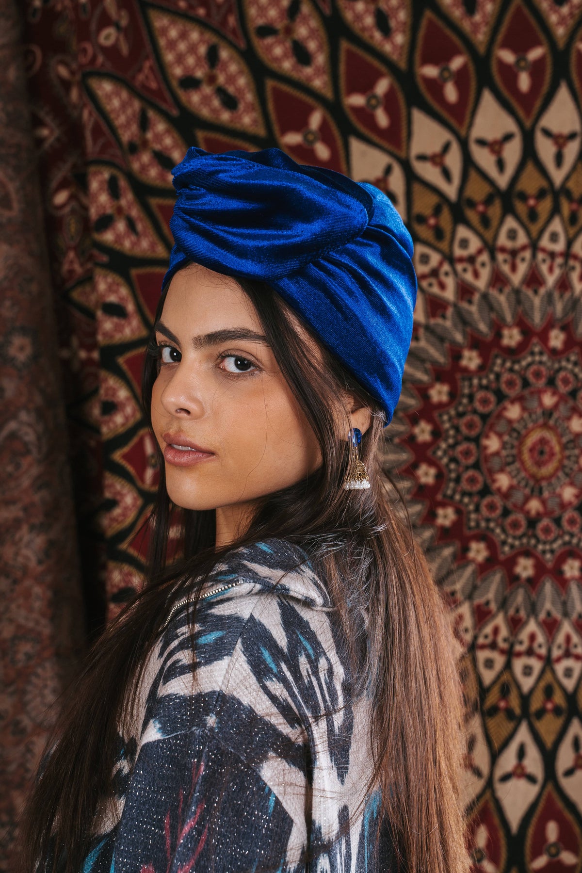 Royal Blue Velvet