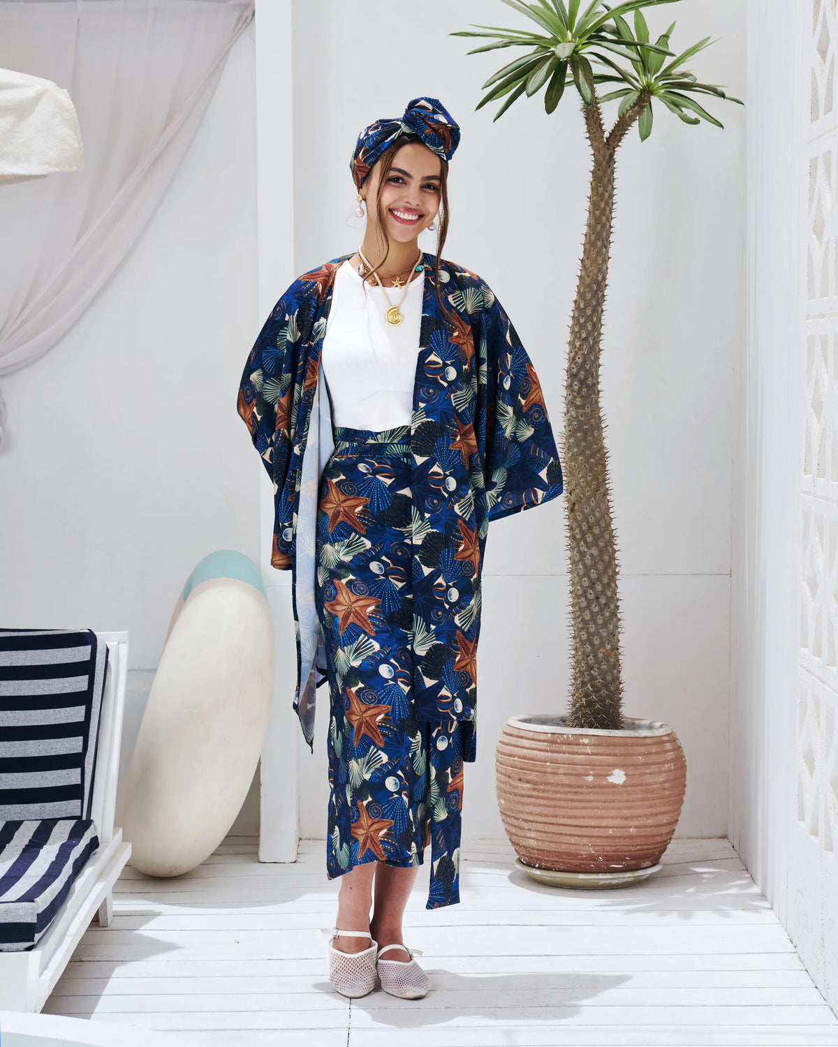 Kimono Dark Sea