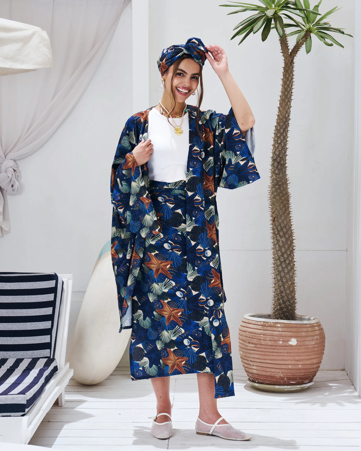 Kimono Dark Sea
