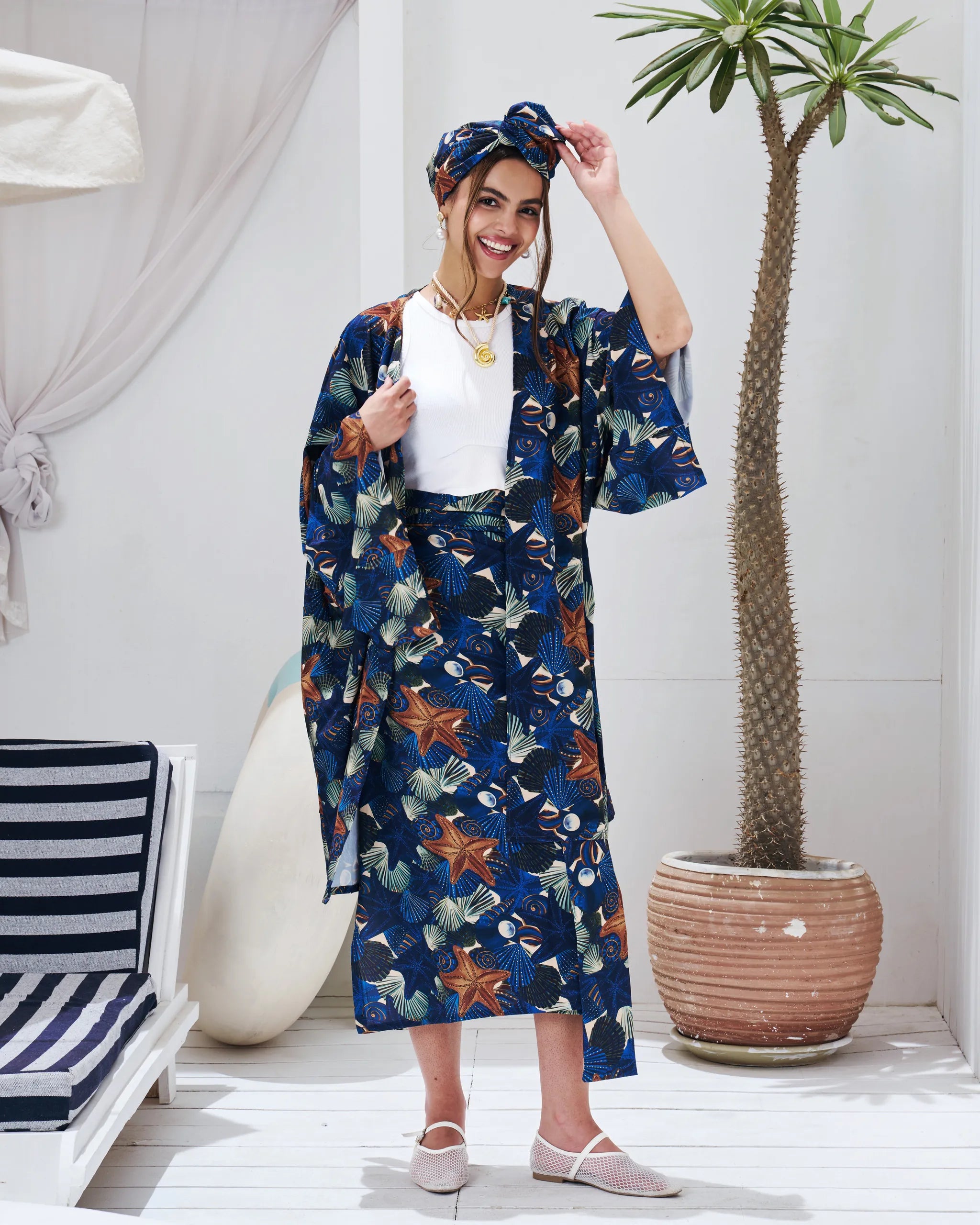 Kimono Dark Sea