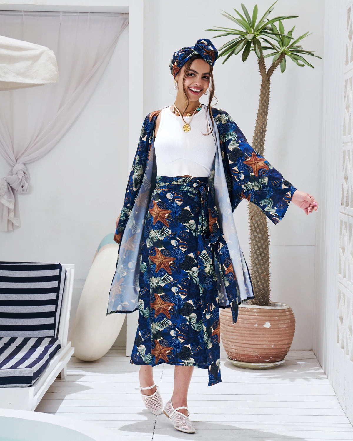 Kimono Dark Sea