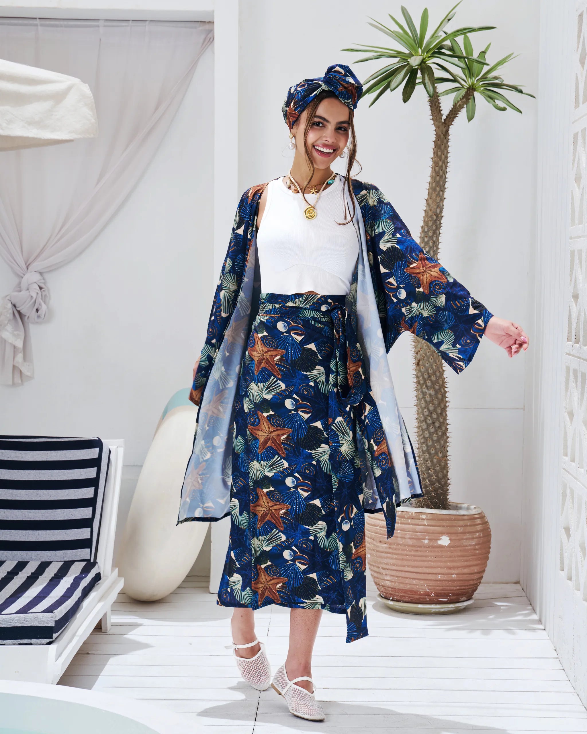 Kimono Dark Sea