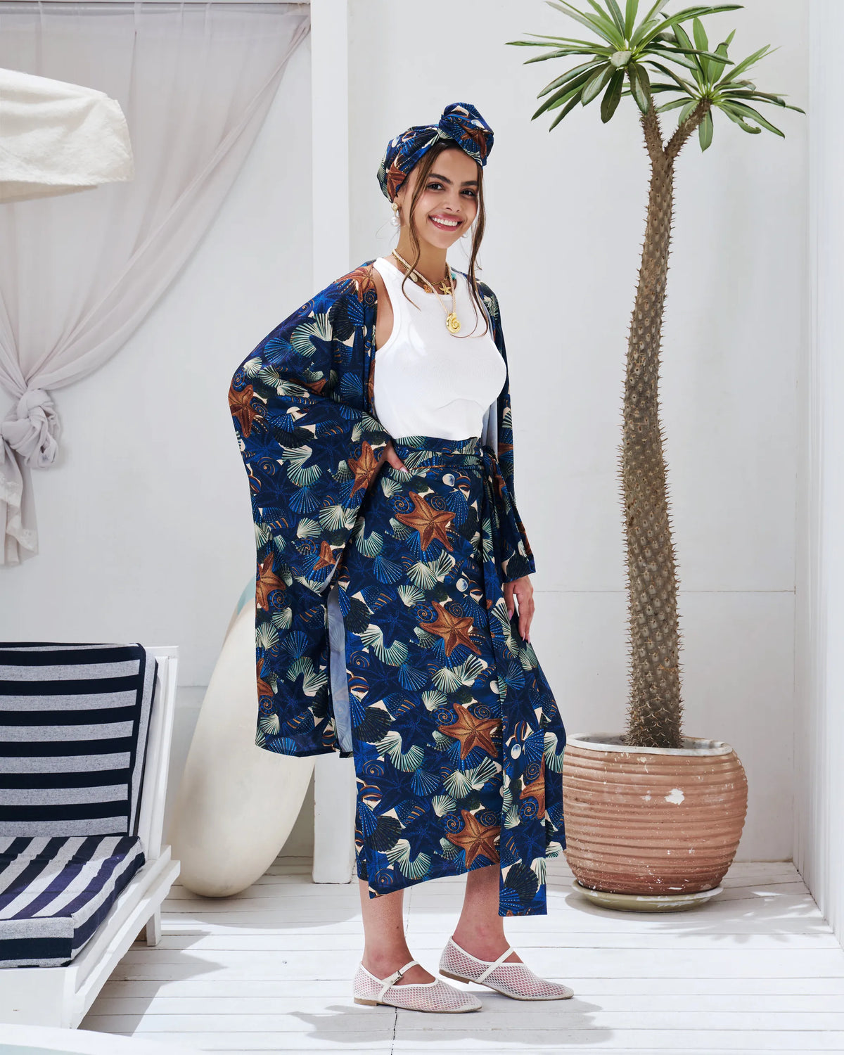 Kimono Dark Sea