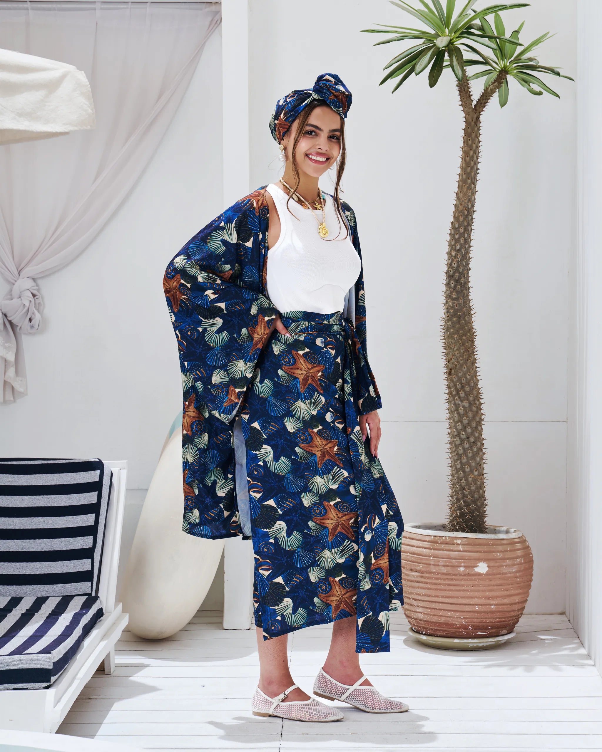 Kimono Dark Sea