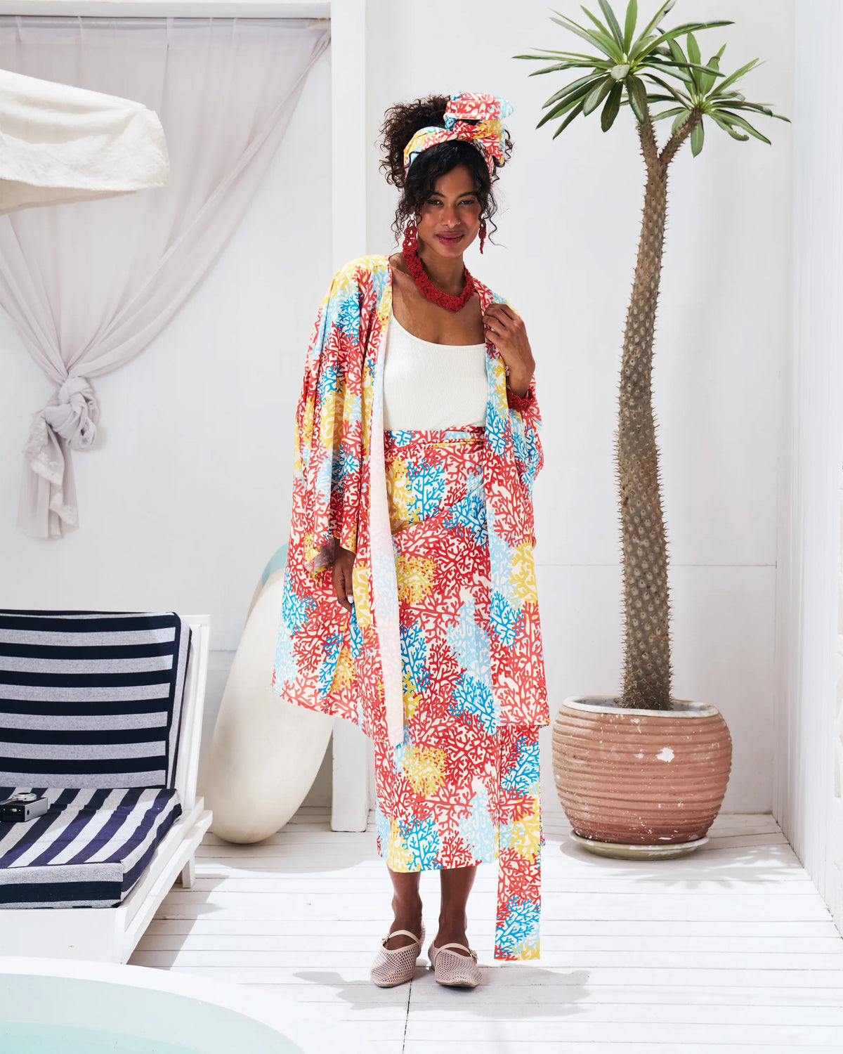 Kimono Coastal Elegance