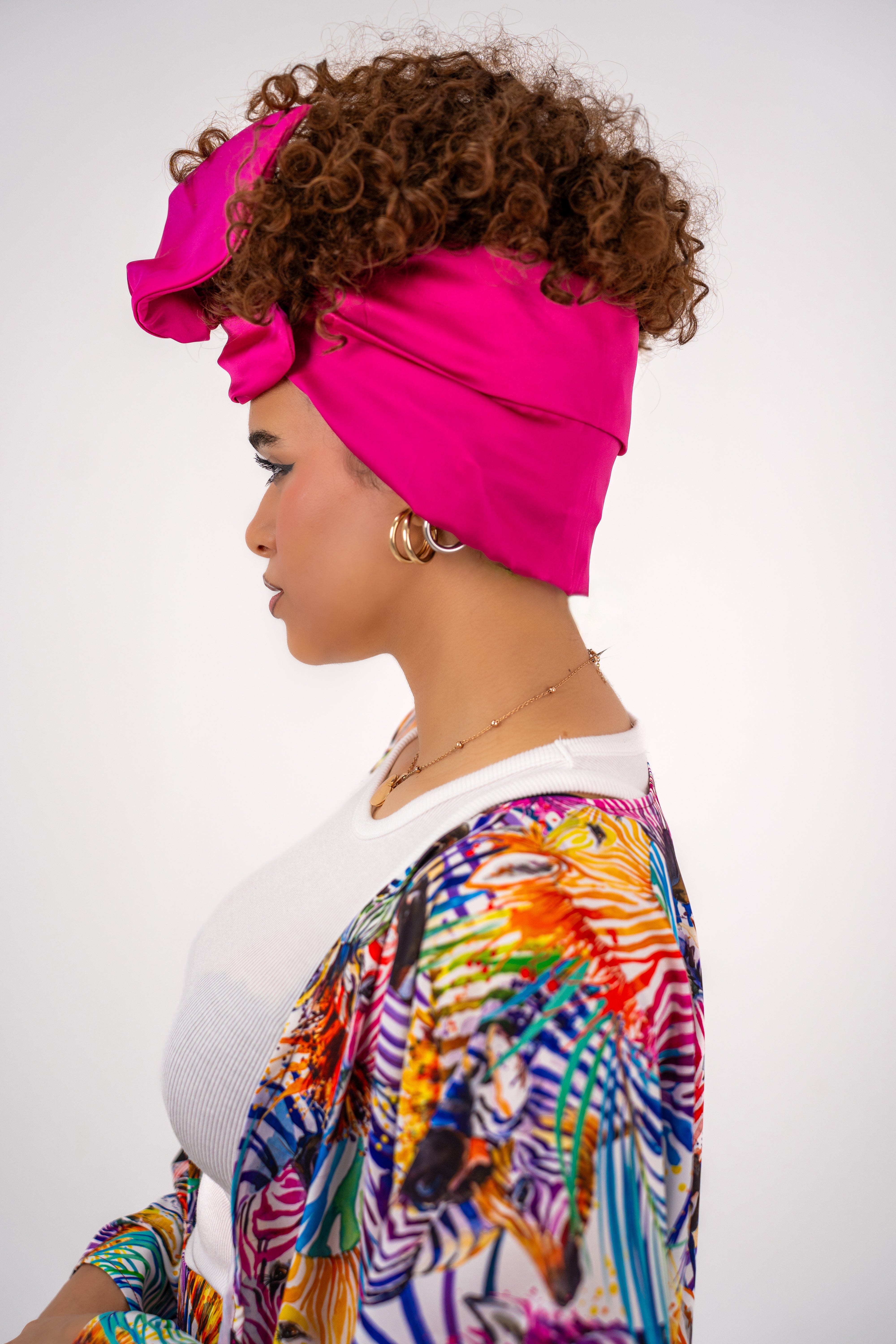 Fuchsia Satin Rappit