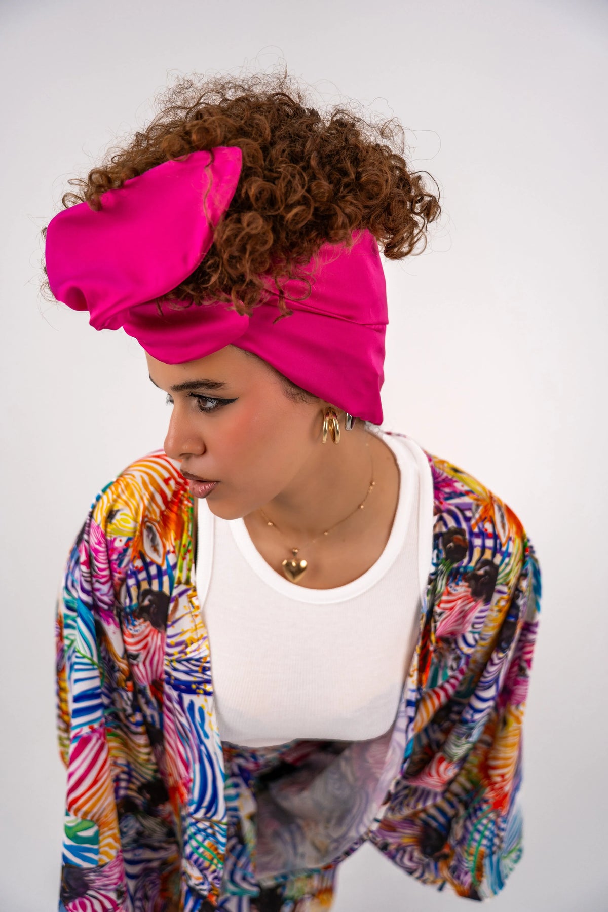Fuchsia Satin Rappit
