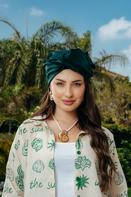 Green Satin Rappit