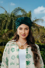 Green Satin Rappit