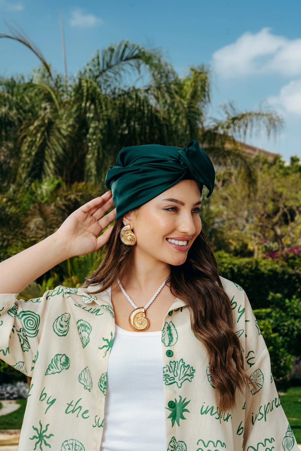 Green Satin Rappit