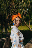 Orange Satin Rappit
