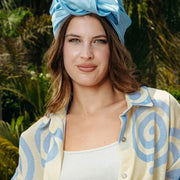 Baby Blue Satin Rappit