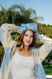 Baby Blue Satin Rappit